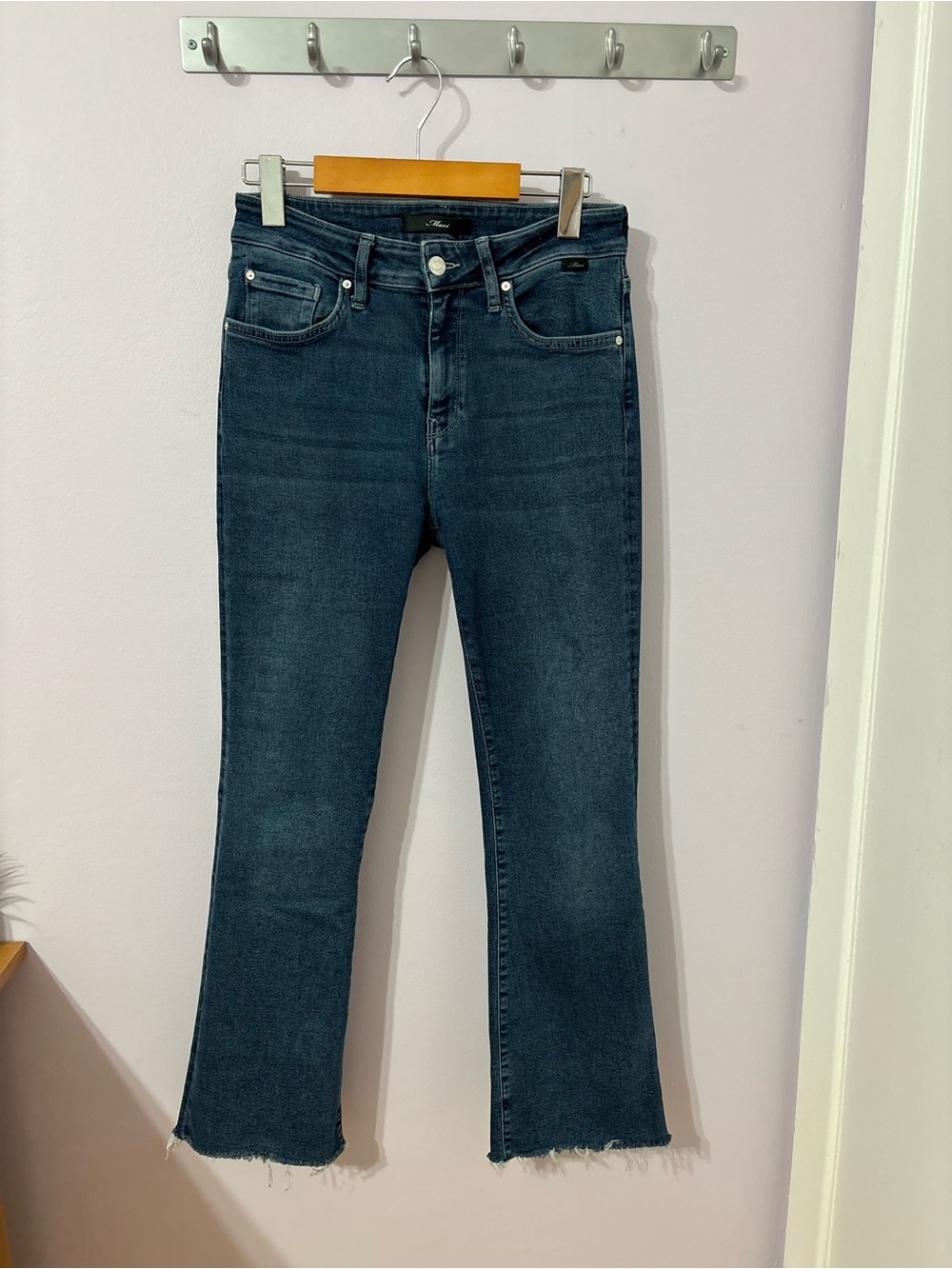 Mavi Women's Dark Blue Slim Bootcut Jeans